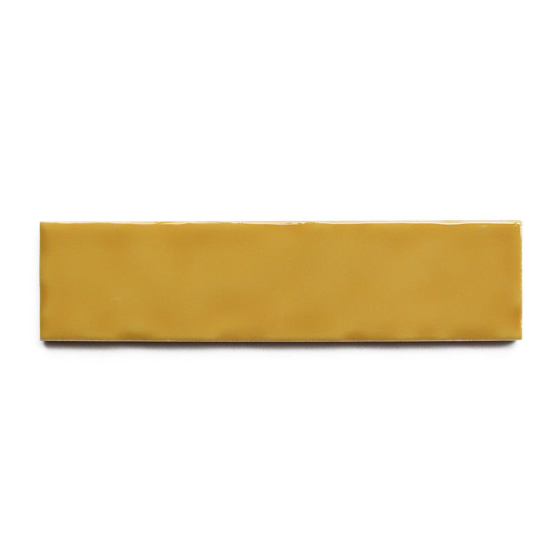 2x8 Inches/50x200mm Bathroom Yellow / Orange Color Glazed Wall Subway Tile