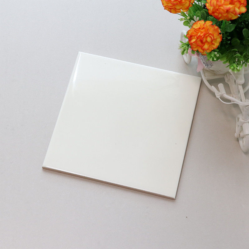 50X150 Modern Kitchen Wall Tiles Ivory White Acid Resistant For Restaurant